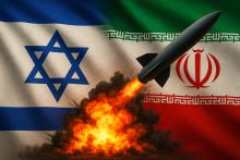 GPT generated image of Israel/iran conflict